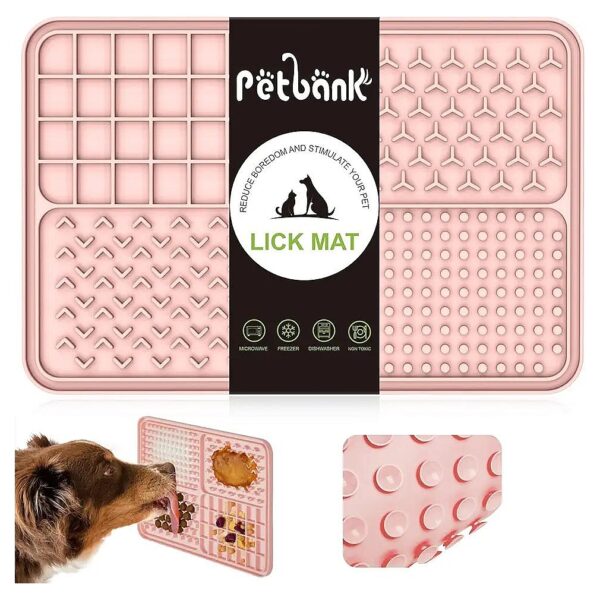 Large Size Dog Lick Mat for Puppy and Dog Training with Suction Cups