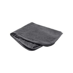 Large Terry and Suede Dog Bed Cover with Orthopedic Mattress, Gray, Machine Washable