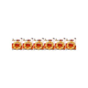 Large Textured Ring Dog Chews with Chicken Flavor Pack of 6