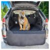 Large Vehicle Protection Mat for Dogs with Nonslip Backing and Machine Washable Fabric