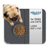 Large Waterproof Silicone Dog Cat Food Dish Bed Mat for Bowls and Feeders