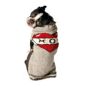 Large Wool Sweater for Dogs 80-120 Pounds by Tattooed Mom