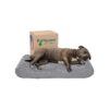 Large to Medium Breed Orthopedic Dog Mattress with Ultra Plush Faux Fur and Suede Top