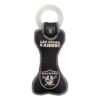 Las Vegas Raiders Squeaking Teether Bone Dog Toy for Tough Chewers All Life Stages