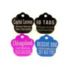 Laser Etched Pet ID Tags for Cat and Dog Shelters in Bulk