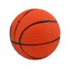 Latex Basketball Dog Toy 3 inch with Interactive Squeaker