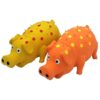 Latex Pig Dog Toys with Squeaky Sound for Small Medium Large Dogs