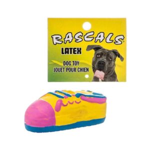 Latex Small Tennis Shoe Dog Toy 5 Inch for Small Pets Play