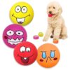 Latex Squeaky Dog Balls for Outdoor Play and Teething Relief for Small Dogs