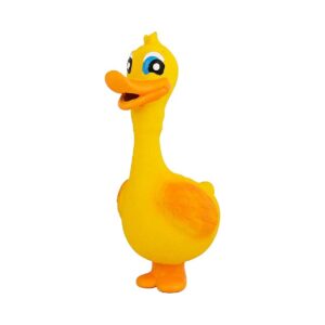 Latex Stuffed Toy Duck with Squeaky Sound for Small Breed Dogs