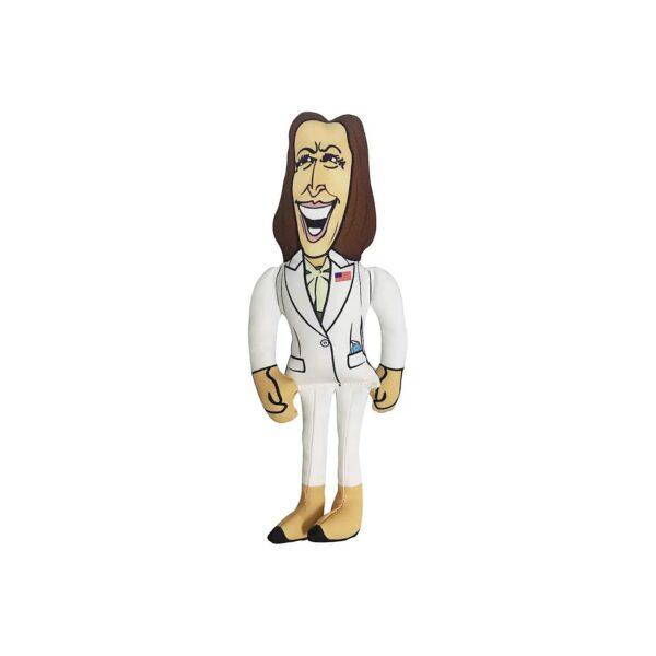 Laughter Guaranteed Kamala Harris Parody Chew Toy for Dogs