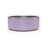 Lavender Stainless Steel Dog Bowls for Food and Water with Non Slip Bottom