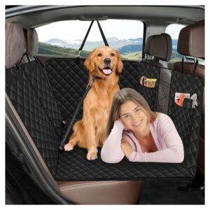 Layer Dog Car Seat Cover, 100% Waterproof, Scratch-Resistant and Non-Slip