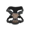 Leopard Print Dog Training Vest with Easy Control Handle for Large Medium Dogs