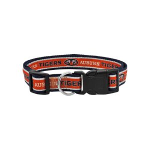 Licensed Auburn Tigers Large Adjustable Sports Dog Collar