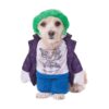 Licensed Joker Pet Costume for Dogs from DC Comics Suicide Squad Series