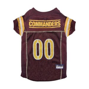 Licensed XX-Large Washington Commanders Dog Jersey for Pet Football Fans