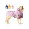 Lightweight Dog Raincoat with Adjustable Straps for Small Medium Large Dogs Perfect Fit