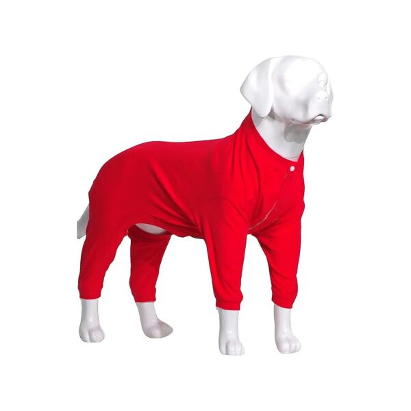 Lightweight Four Leg Dog Pajamas with Pure Cotton Material for Comfort and Easy Use