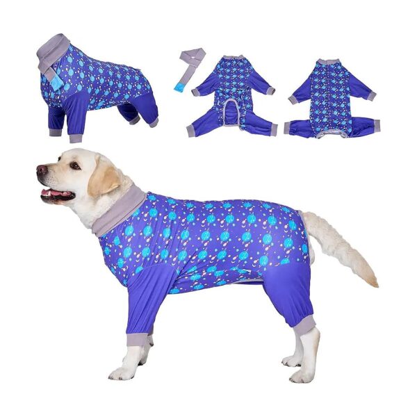 Lightweight Full Body Coverage Recovery Suit for Male and Female Dogs