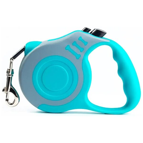 Lightweight Retractable Leash for Small Dogs and Puppies with Non-Slip Handle