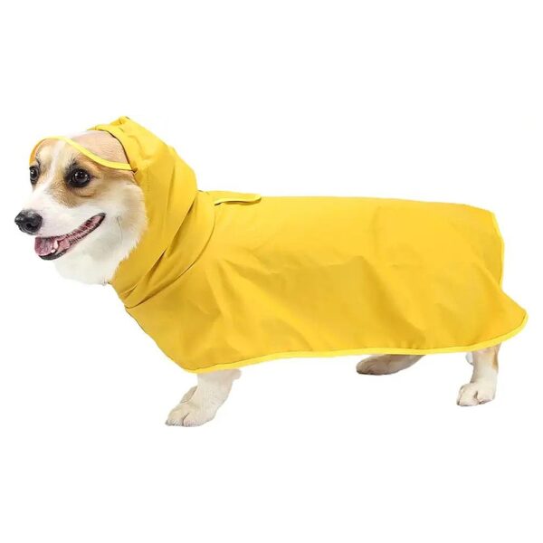 Lightweight Waterproof Dog Raincoat for Small Medium and Large Dogs