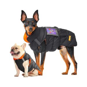 Lightweight Waterproof Snow Style Dog Puffer Jacket for Winter