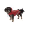 Lightweight and Breathable Raincoat for Small Dogs with Adjustable Leash Opening