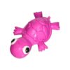 Lightweight and Durable Fuchsia Turtle Dog Toy for Puppies and Small Breed Dogs