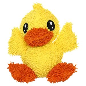 Lightweight and Durable Microfiber Ball Duck Dog Toy with Squeakers for Active Canines