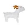 Lightweight and Portable Goat Toy for Tug and Toss Play, Machine Washable and Floats