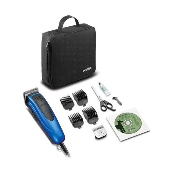 Lightweight and Powerful Blue Professional Pet Grooming Clipper Kit