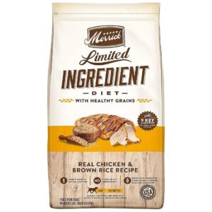 Limited Ingredient Diet Kibble with Deboned Chicken and Healthy Grains for Allergy Relief