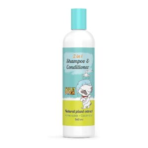 Liquid 2 in 1 Shampoo and Conditioner for Dogs with Amino Acids and Coconut Oil