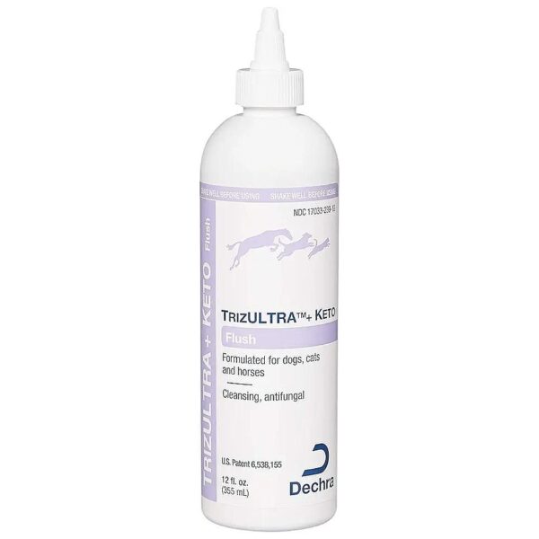 Liquid Ear Cleaner and Skin Flush Solution for Dogs, Cats, and Horses