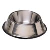 Long Eared Breeds Dog Food and Water Bowl 32 oz Capacity Stainless Steel Design