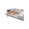 Long Faux Fur Velvet Dog Throw Blanket Waterproof and Washable for Indoor Cats