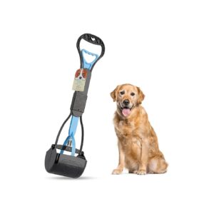 Long-Handle, Sturdy, and Lightweight Pooper Scooper for Large, Medium, and Small Dogs