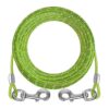 Long Lasting Dog Chain and Tie Out Cable for Large Breed Dogs up to 150lbs