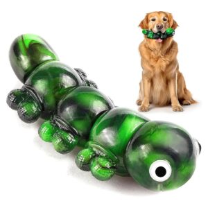 Long Lasting Dog Chew Toys for Large Dogs Aggressive Chewers Caterpillar Nylon