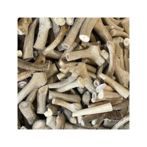 Long-Lasting Natural Dog Chew Toys, Soft White Deer Antlers with No Additives