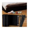 Long-Lasting and Flexible Under Bed Blocker for Dogs and Cats with 10 Black Zip Ties