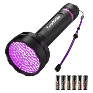 Long-Range UV Black Light Flashlight for Pet Urine Stain Detection and Deep Cleaning