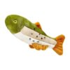 Long, Soft, and Fluffy Ruby Rainbow Trout Dog Toy with Durable Construction and Safe Eyes