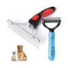 Long Tooth Dog Grooming Rake with Deshedding Brush Comb, Pet Beauty