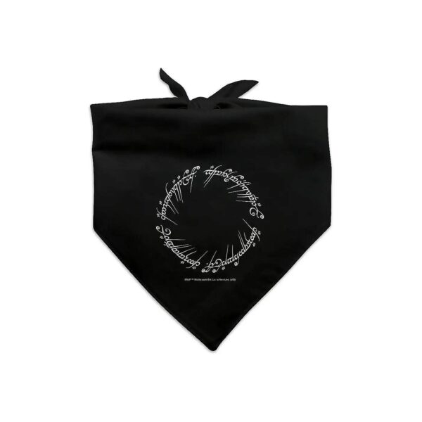 Lord of the Rings Mordor Script Dog Accessory Pet Bandana