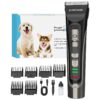 Low Noise Cordless Pet Hair Trimmer for Small Medium Large Dogs and Cats