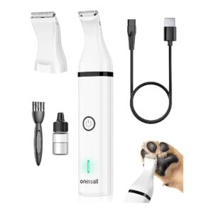 Low Noise Dog Clippers for Trimming Hair Around Eyes and Ears