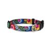 Lucky Love Dog Vivid Floral Blackbird Collar for Girls Boys Medium