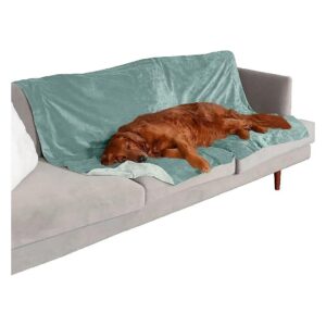 Luxurious Velvet Blanket with Waterproof Coating for Extra Large Pets